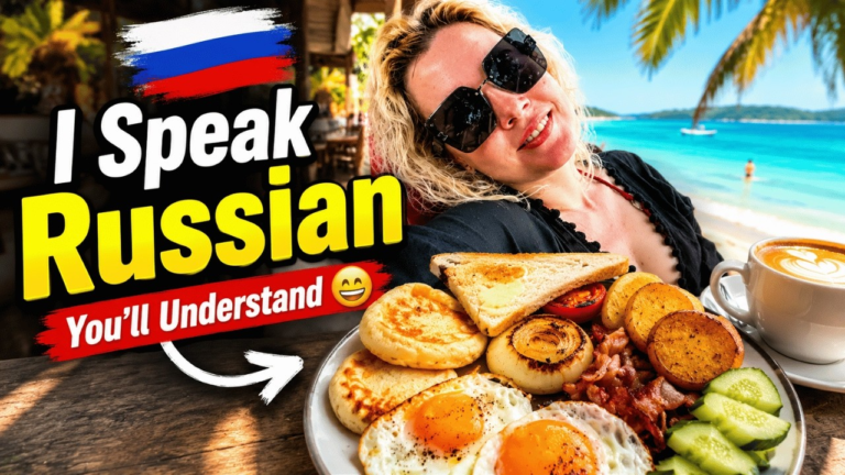 Russian Breakfast Vocabulary: Learn Real Russian at the Beach