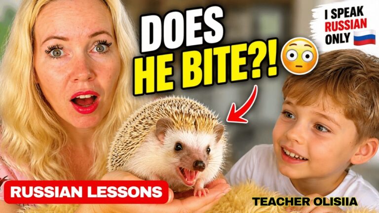 Learn Russian with Pets: Easy Russian Words and Phrases for Beginners