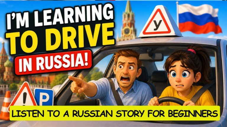 Learning to Drive in Russia: 15 Real Russian Phrases You’ll Actually Hear