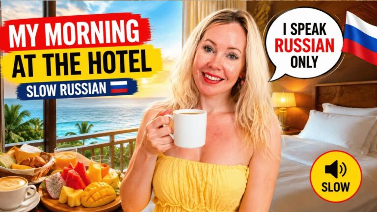 Morning at a Hotel: Learn Real Russian for Everyday Travel